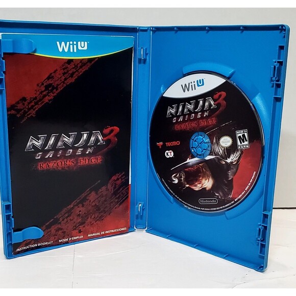 Ninja Gaiden 3 Razor’s Edge Wii U 2012 Complete Manual Tested Nintendo - Picture 11 of 15